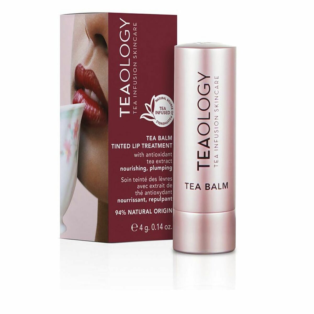 Lip Balm Teaology Tea Balm Berry tea 4 g Tea Lipstick-0