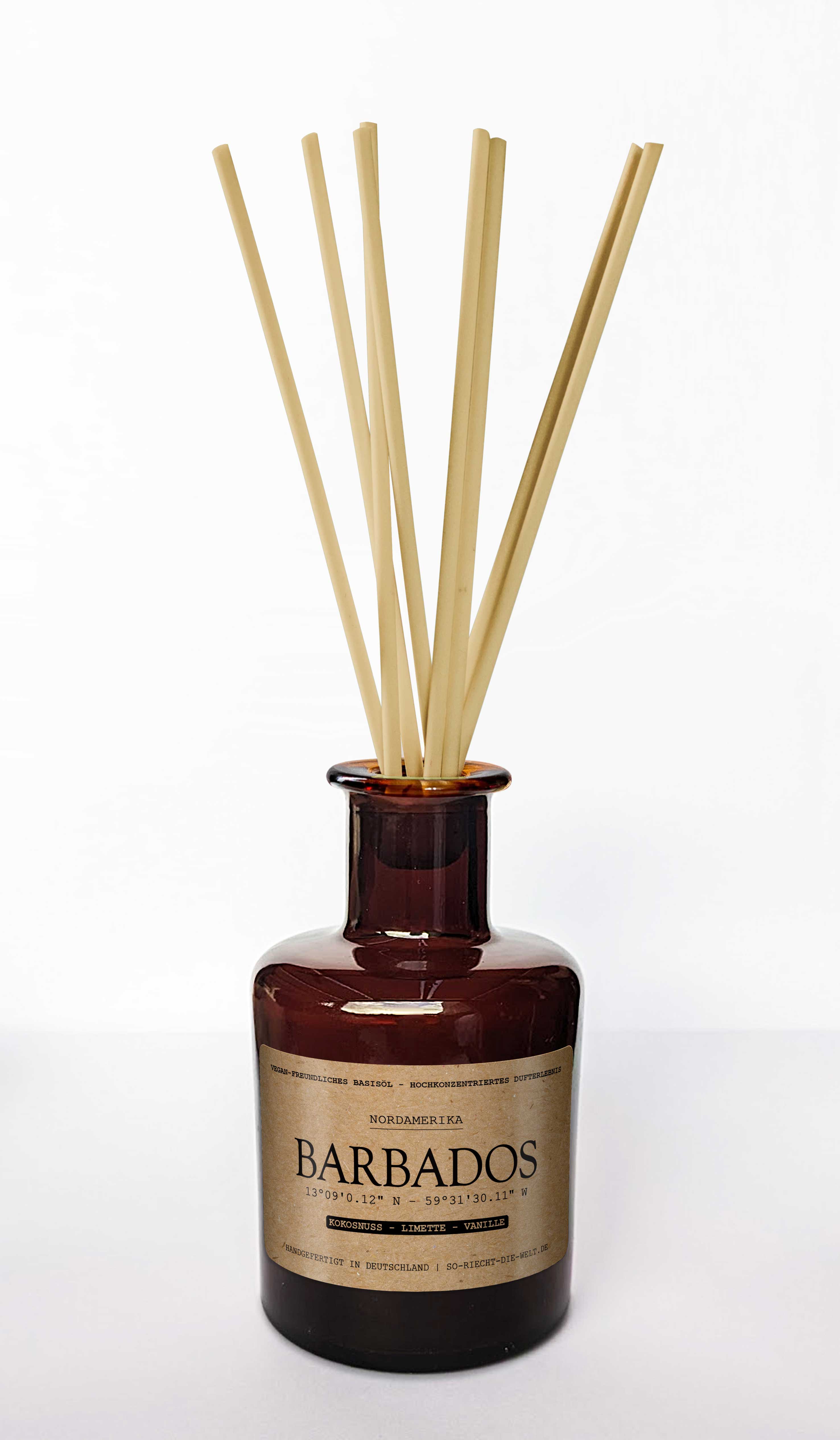 Diffuseur de parfum d'ambiance Barbados - Noix de coco | Citron vert | Vanille
