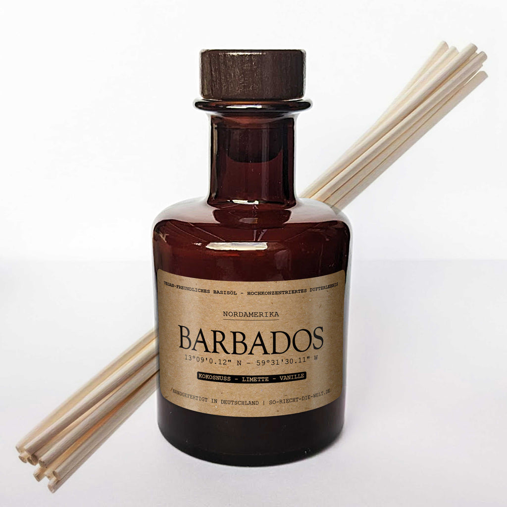 Diffuseur de parfum d'ambiance Barbados - Noix de coco | Citron vert | Vanille