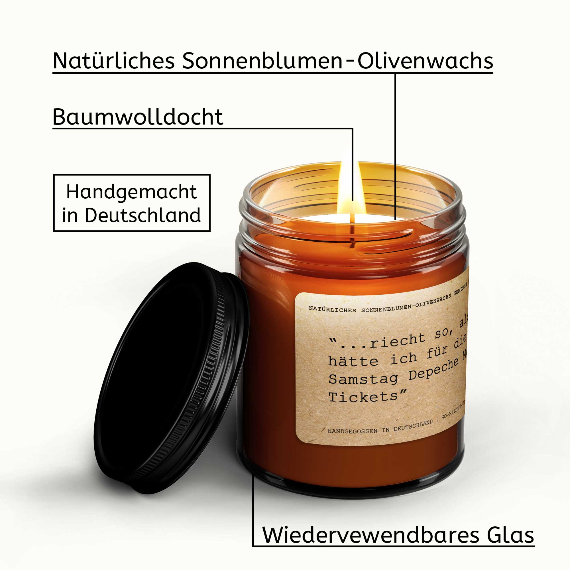 Traummann Kerze - Best Scents Edition