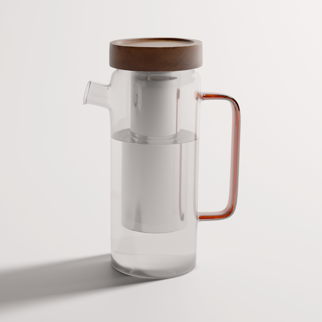 Carafe filtrante en verre 1.5L - rechargeable et écologique-9